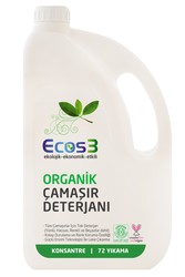 Ecos3 - Ecos3 Ekolojik Konsantre Sıvı Çamaşır Deterjanı 2.5L