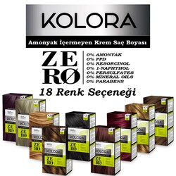 Kolora Zero - Kolora Zero Amonyaksız Krem Saç Boyası