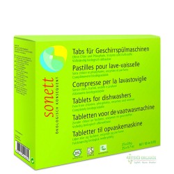 Sonett - Sonett Organik Bulaşık Makinesi Tableti 25 adet (x20gr)